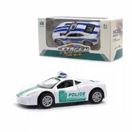 Samochody i pojazdy dla dzieci - Policja Radiowóz Resorak Z Napędem Dwa Wzory - miniaturka - grafika 1