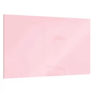 Tablica szklana magnetyczna Bubblegum pink 60x40cm - bezramowa tablica szklana, szkło hartowane na magnesy neodymowe - Tablice i flipcharty - miniaturka - grafika 1