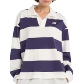 Koszulki sportowe damskie - Koszulka damska New Balance WT53522BOY - granatowa - miniaturka - grafika 1