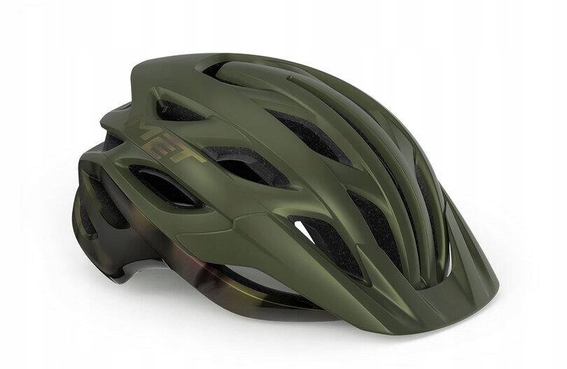 Kask rowerowy Met Veleno Olive Iridescent Rozmiar M: 56-58 cm