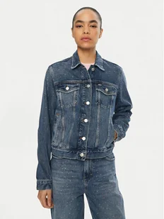 Tommy Jeans Kurtka jeansowa Classic DW0DW19781 Niebieski Regular Fit - Kurtki damskie - miniaturka - grafika 1