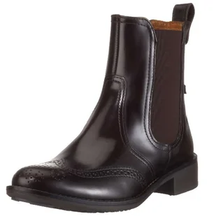 Tommy Hilfiger Adrion 4 FW8FB01066, kozaki damskie, brązowy - Braun Darkbrwon201-40 EU - Kozaki damskie - miniaturka - grafika 1