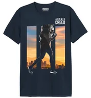Koszulki męskie - bawełna division Creed"Adonis Running" MECREEDTS016 koszulka męska, granatowa, rozmiar XS, Granatowy, XS - miniaturka - grafika 1