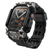 Akcesoria do smartwatchy - Pasek SUPCASE UB Ore do Apple Watch Ultra 1/2 (49 mm) Czarny - miniaturka - grafika 1