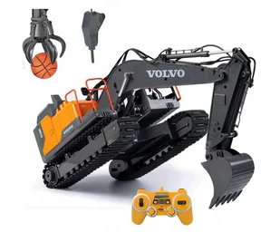 Koparka Zdalnie Sterowana 3w1 Doublee Rc Volvo - Samochody i pojazdy dla dzieci - miniaturka - grafika 1