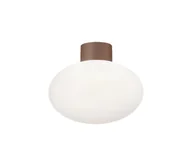 Lampy ogrodowe - Ideal Lux - Plafon zewnętrzny CLIO 1xE27/42W/230V IP44 brązowy - miniaturka - grafika 1