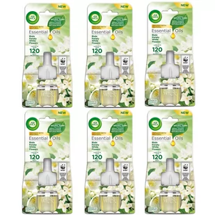 Air Wick Zestaw Electrical Białe Kwiaty Odświeżacz 6*19ml Wkład Zapas - Odświeżacze powietrza - miniaturka - grafika 1