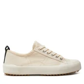 Trampki damskie - Trampki EMU Australia Hosier W13022 Beżowy - miniaturka - grafika 1