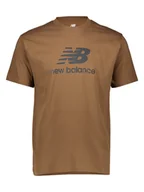 Koszulki męskie - New Balance Koszulka "Essentials" w kolorze jasnobrązowym - miniaturka - grafika 1