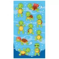 Zabawki kreatywne - Naklejki Żółwie - miniaturka - grafika 1