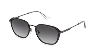 Police Męskie okulary przeciwsłoneczne Code 3, Total Shiny Gun, 53, Całkowicie błyszczący pistolet - Okulary przeciwsłoneczne - miniaturka - grafika 1