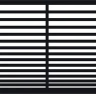 Ogrodzenia - Polbram Brama przesuwna bez przeciwwagi Bali II 4x1,5 m prawa czarna - miniaturka - grafika 1