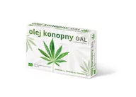Przeziębienie i grypa - GAL GAL Olej konopny 60 kaps - miniaturka - grafika 1