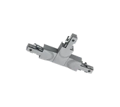 Akcesoria do oświetlenia - TRIO LEUCHTEN Łącznik T szyny 2-fazowej DUOline, tytanowy - miniaturka - grafika 1