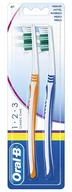 Szczoteczki do zębów - Oral-B Oral-B 1-2-3 Classic Medium szczoteczka do zębów 2 szt unisex - miniaturka - grafika 1