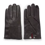 Rękawiczki - BOSS Męskie rękawiczki Jaan Gloves, Dark Brown204, 9,5, Dark Brown204, 9.5 - miniaturka - grafika 1
