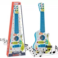 Instrumenty muzyczne dla dzieci - Gitara Akustyczna Dla Dzieci Niebieska 55 Cm Lumarko! - miniaturka - grafika 1