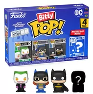 Figurki kolekcjonerskie - DC Funko Pop! Bitty, Figurki 4 pak 2.5cm, The Joker, Batman, Bat-Girl - miniaturka - grafika 1