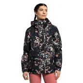 Kurtki narciarskie - Kurtka snowboardowa damska Roxy Jetty czarna ERJTJ03354-KVJ5 L - miniaturka - grafika 1