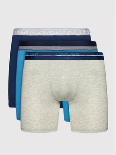 Majtki męskie - Calvin Klein Underwear Komplet 3 par bokserek 000NB2337A Kolorowy - grafika 1