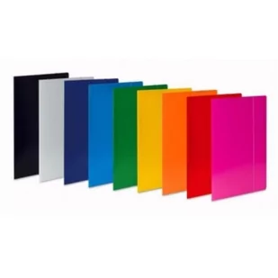 Teczka kartonowa z gumką A4 foliowana 450g Aro zielona /385/ - Teczki i skoroszyty - miniaturka - grafika 1