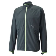 Kurtki i kamizelki sportowe męskie - Kurtka męska Puma  Run Ultraweave S FSTR Jacket Dark Slate L - miniaturka - grafika 1