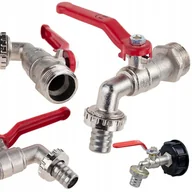 Inne akcesoria do nawadniania - Kran Do Zbiornika Mauzera 1000L Zawór Na Wąż 1/2 - miniaturka - grafika 1