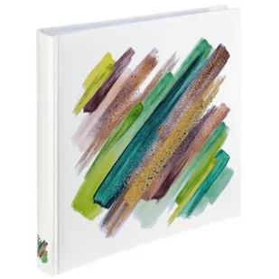 Hama Album Jumbo Brushstoke 30x30/80 Zielony - Albumy fotograficzne - miniaturka - grafika 1