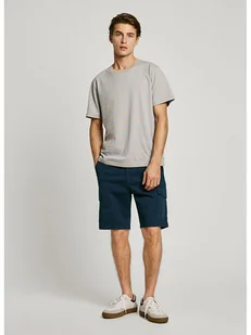 Pepe Jeans Bojówki w kolorze granatowym - Spodenki męskie - miniaturka - grafika 1