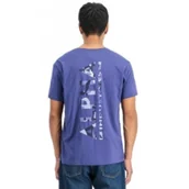 Odzież taktyczna i umundurowanie - Alpha Industries Backprint T Camo Print 128507CP 735 - Night Purple - miniaturka - grafika 1