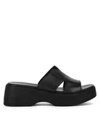 Klapki i japonki damskie - Lasocki Klapki WI23-NAGINA-01 Czarny - miniaturka - grafika 1