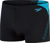 Kąpielówki męskie - Speedo Męskie kąpielówki Speedo Hyperboom Spl Asht Am black/bolt rozmiar 32 - miniaturka - grafika 1