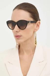Jimmy Choo okulary przeciwsłoneczne damskie kolor brązowy 0JC5007 - Okulary przeciwsłoneczne - miniaturka - grafika 1
