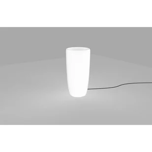 Nowodvorski Słupek LAMPA zewnętrzna FLOWERPOT 9712 stojąca OPRAWA do ogrodu donica podświetlana outdoor IP65 biała 9712 - Lampy ogrodowe - miniaturka - grafika 3
