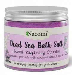 Nacomi sól do kąpieli Malinowa babeczka 450g - Kosmetyki do kąpieli - miniaturka - grafika 1