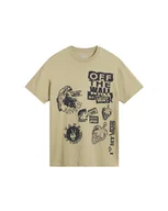 Koszulki i topy damskie - T-shirt Mixed Messages Oversized VN000HHHD3Z XXL - miniaturka - grafika 1