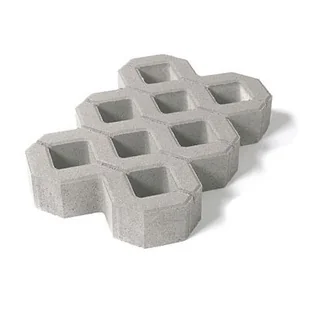 Ażur MEBA szary 60 x 40 x 8 - Kostki brukowe i krawężniki - miniaturka - grafika 1