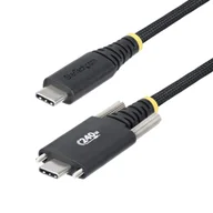 Kable komputerowe i do monitorów - StarTech S2CEPR2M-USBSL-CABLE kabel USB USB 2.0 2 m USB C Czarny - miniaturka - grafika 1