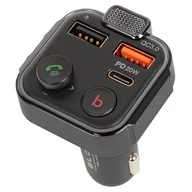 Transmitery FM - BLOW Transmiter FM Bluetooth5.1+QC3.0 74-166# - miniaturka - grafika 1