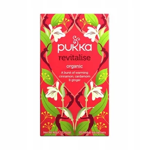 Pukka — Revitalise, organiczna herbata — x20 saszetek - Herbata - miniaturka - grafika 1