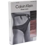 Majtki damskie - Calvin Klein Underwear Koronkowe figi 3-pack - miniaturka - grafika 1