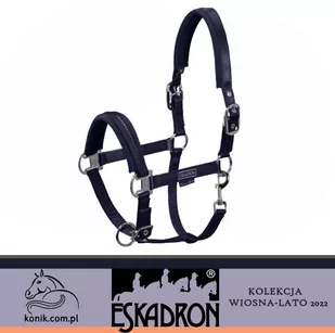 Eskadron PRZEDSPRZEDAŻ Kantar DOUBLEPIN SATIN CRYSTAL Classic Sports S/S 22- - navy - Kantary dla koni - miniaturka - grafika 1