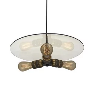 Altavola Design Techno Loft lampa wisząca 3x60W złota LA017/P3_gold - Lampy sufitowe - miniaturka - grafika 1