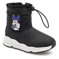 Buty dla dziewczynek - Botki Mickey&Friends AW23-211DSTC Czarny - miniaturka - grafika 1