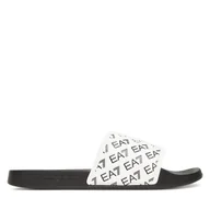Klapki i japonki męskie - Klapki EA7 Emporio Armani 7X000109 AF15125 F0043 Biały - miniaturka - grafika 1