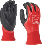 Rękawice robocze - Milwaukee MILWAUKEE RĘKAWICE POWLEKANE NITRYLEM XXL/11 ODPORNE NA PRZECIĘCIA POZIOM-A /12szt. - miniaturka - grafika 1