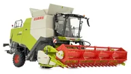 Samochody i pojazdy dla dzieci - Metalowy model kombajn Claas Evion 430 z przystawką Vario 620 1:32 MarGe Models - miniaturka - grafika 1