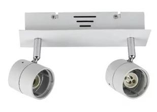 v-tac Oprawa Kinkiet Listwa V-TAC 2xGU10 Biała VT-789 - Lampy ścienne - miniaturka - grafika 1