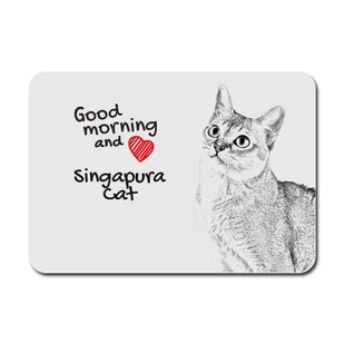Kot singapurski podkładka pod mysz z kotem Art-Dog - Podkładki pod mysz - miniaturka - grafika 1