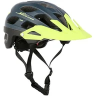 Kaski rowerowe - Mtw208 Granatowo-Zielony Rozm. L (55-61Cm) Kask Nils Extreme - miniaturka - grafika 1